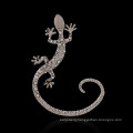 New Design Gecko Shaped Earrings Multi Crystal Ear Cuff Jewelry